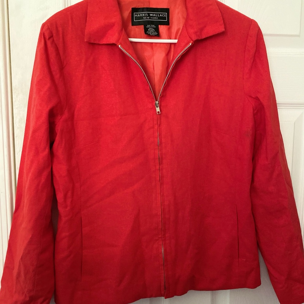 Red jacket